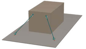 Illustration du guide Arrimage diagonal